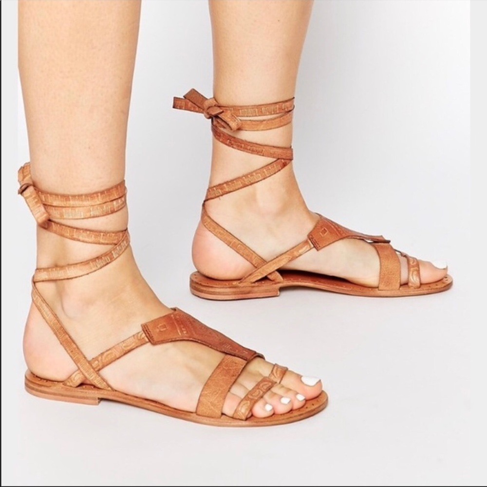 Free people gladiator sandal